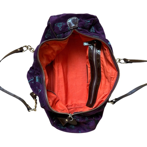 Vivienne Westwood Purple Bowling Bag - Picture 7 of 14